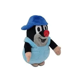 plyšák Krtek 12 cm sedící, Kalhoty + kšiltovka modrá