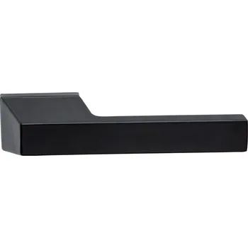 Dveřní kování Cobra klika na dveře VEGA-S (černá) Provedení: Klika / klika (bez spodní rozety)