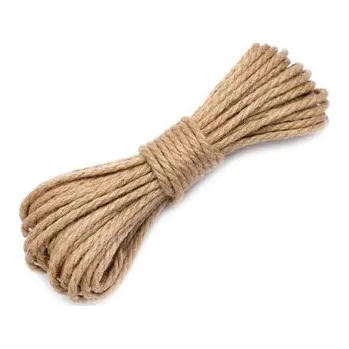 Horolezectví Lano JUTA pletené ¤10mm/20m