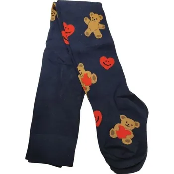 Wolf Dětské punčocháče GHN8883 aura.via tmavě modré Varianta: 4-6 let