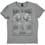 YAKUZA triko YPS 3819 light grey - 4XL