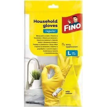 Pracovní rukavice Gumové rukavice pro domácnost, velikost L, 1 pár, FINO 8571050084