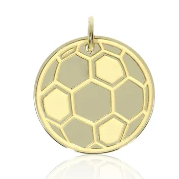 Přívěsek Zlatnictví Helios Zlatý medailon fotbalový míč