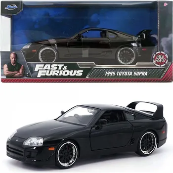 autíčko Model Rychle a Zběsile Toyota Supra 1:24 černá