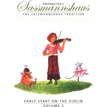 Egon Sassmannshaus: Early Start 1 - ENG/FR (noty na housle)