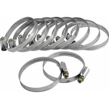 Instalatérský materiál Nerezové spony hadicové, 10 ks, 10-16 mm EXTOL