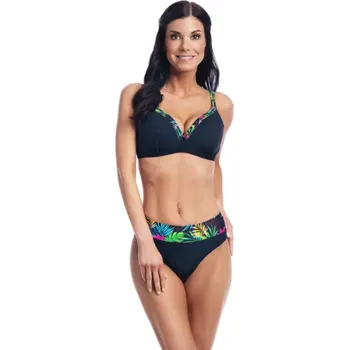 Dámské plavky Sumba K11/01 - plavkové kalhotky Fantasy, M, černá