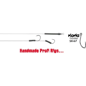 Uni Cat návazec Hair Rig SX-67 4/0 + 2/0