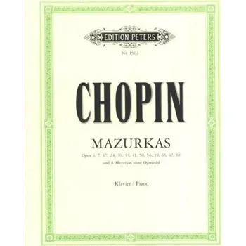 Frédéric Chopin: Mazurkas (noty pro klavír)