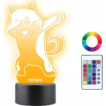 Lampička Noční lampa Plexido vícebarevná