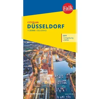 Falk Cityplan Düsseldorf 1:20.000