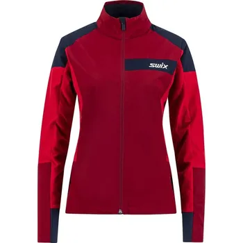 Dámská větrovka Swix bunda na běžky Evolution GTX Infinium 2022/2023 Červená S Dámské