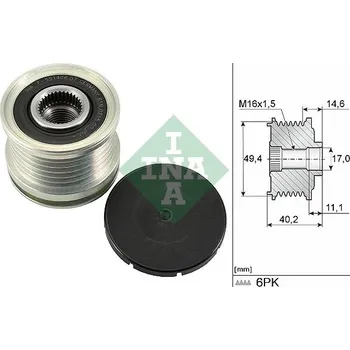 Předstihová spojka Schaeffler INA 535 0124 10
