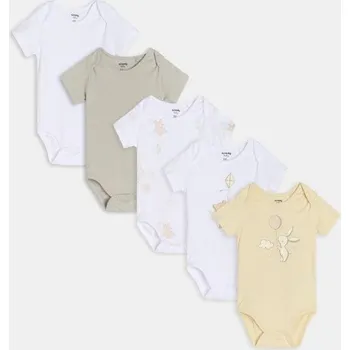 Kojenecké oblečení Sinsay - Sada 5 body - bílá - 605CV-00X - 605CV-00X-98