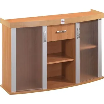 Akvaristika Stolek akvarijní DIVERSA Modern 120 x 40 oblý dub artisan