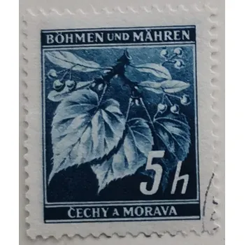 Sběratelství Známka Protektorát, 5h, Mi.20#