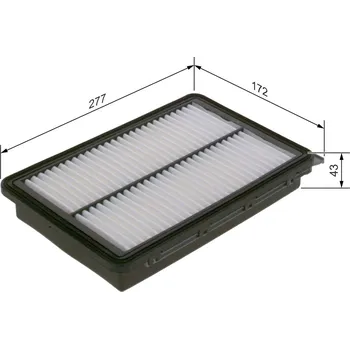 Vzduchový filtr Vzduchový filtr BOSCH F 026 400 617