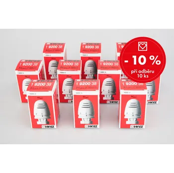 Hlavice pro radiátor Herz HERZ Design Termostatická hlavice MINI KLASIK H