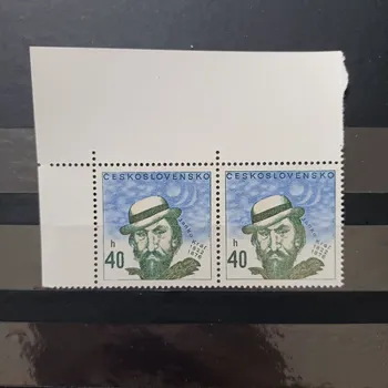 Poštovní známka Dvojpáska ČSR, 40h, Pof.1969*