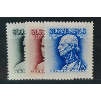Sběratelství Série Slovenský štát, 1.20 Ks-1.60 Ks, Pof.81-83*