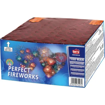 Zábavní pyrotechnika Ohňostroj - BATERIE VÝMETNIC PERFECT FIREWORKS 100 RAN 4/1
