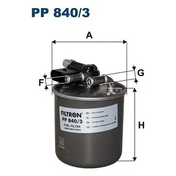 Palivový filtr Palivový filtr FILTRON PP 840/3