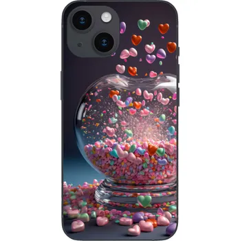 Pouzdro na mobilní telefon Kryt na mobil - dóza srdce Valentýn - Apple iPhone 16 Plus