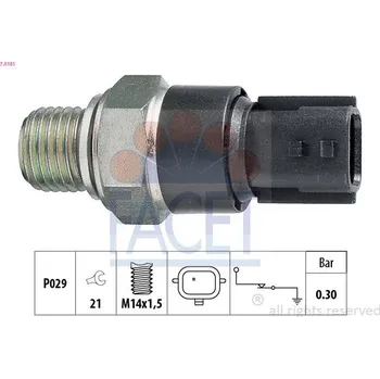 Olejový tlakový spínač FACET 7.0181