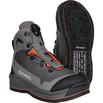 Rybářské oblečení Simms Brodící Boty Guide BOA Boot Felt Slate Velikost: 40
