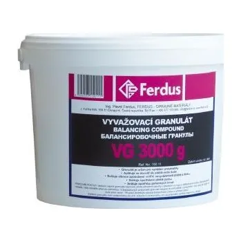 Vyvažovací granulát (prášek) VG (3000, 5000 g) - Ferdus Hmotnost: 3000