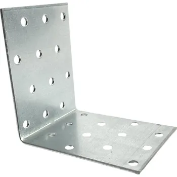 Tesařské kování KM8 Úhelník montážní 80x80x60x2mm certifikát CE