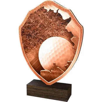 Poháry Bauer Dřevěná plaketa TFRW343 | Golf