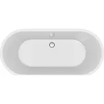 Cersanit Crea - Volně stojící vana, 160x75 cm, včetně nožiček, bílá S301-300