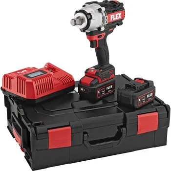 Elektrické nířadí IW 3/4" 1600 18-EC/5.0 Set Aku rázový utahovák bezuhlíkový 3/4" 18V 2x 5,0Ah, kufr, Flex