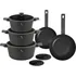 Sada nádobí Berlingerhaus Antracit Collection BH-8140 10 ks antracit