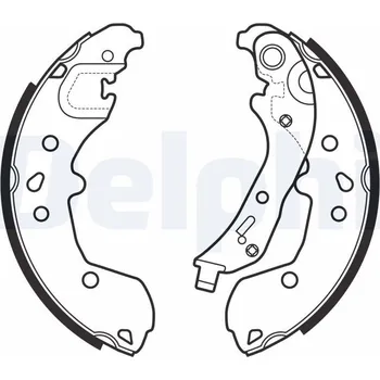 Brzdová čelist Sada brzdových čelistí DELPHI LS2148