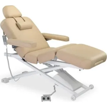 Masážní přístroj Elektrické masážní lehátko Linea V3 Soft Touch K607 Moco Béžové