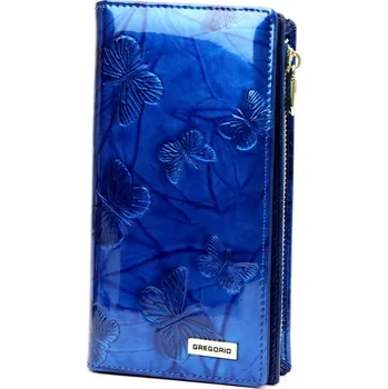Dámská kožená peněženka Gregorio modrá KZ2255168
