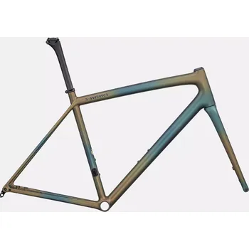 Sport Specialized S-Works Aethos Frameset 2025 Gloss Sea Foam / Dry Brushed Violet + Gold Ghost Pearl / Smoke 52