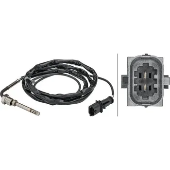 Čidlo automobilu Čidlo, teplota výfukových plynů HELLA 6PT 358 181-621