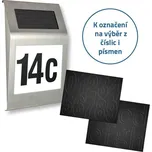 Svítidlo solární 4L s číslem domu