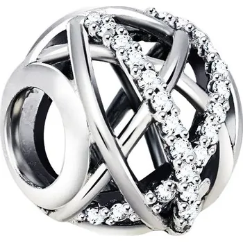 Přívěsek NUBIS® Stříbrný přívěšek korálek na náramek - B0842