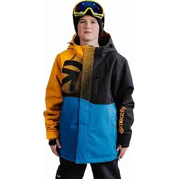 Chlapecká bunda Meatfly dětská SNB & SKI bunda Bangito Sunflower / Blue | Modrá | Velikost 146 (10y)