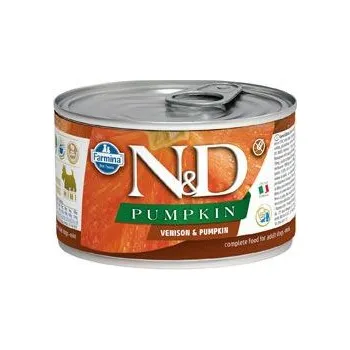 Krmivo pro psa N&D Dog Pumpkin Adult Venison & Pumpkin Mini 140g