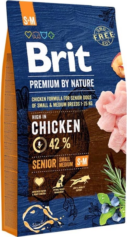Brit Premium by Nature Senior S + M 8 kg