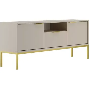 Konferenční stolek Televizní stolek Austin 135 cm kašmír/zlatý
