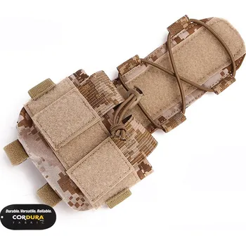 Sportovní střelba EmersonGear Kapsa MK2 na baterii nebo závaží na helmu - Digital Desert