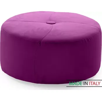 Taburet Velký kulatý taburet ROUND, fialová (viky 19)