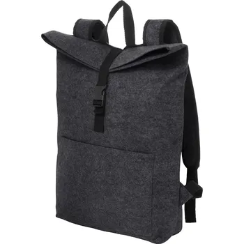 Městský batoh Refelt Roll RPET plstěný batoh tmavě šedá