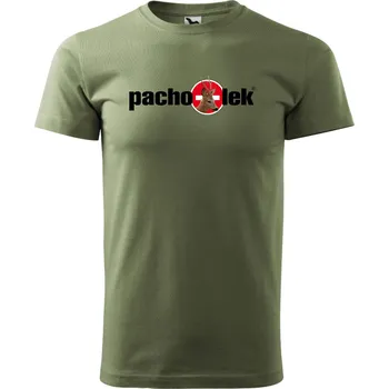 Pánské tričko Pánské triko PACHO-LEK khaki, vel. M - 2XL - 2XL